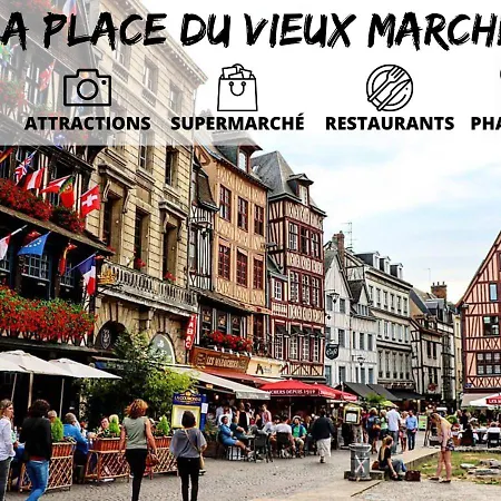 شقة Cosy'appart - La Cauchoise روان