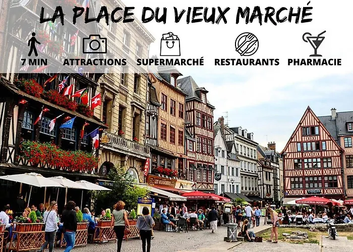 Apartment Cosy'appart - La Cauchoise Rouen